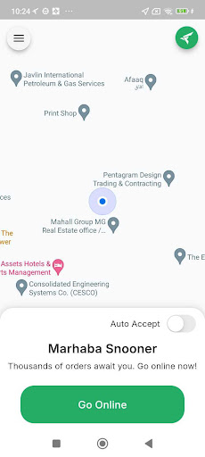 Falcon Flex Driver ekran görüntüsü