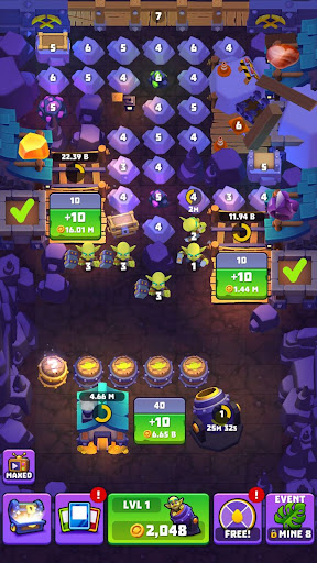 Gold and Goblins - Maden Oyunu ekran görüntüsü