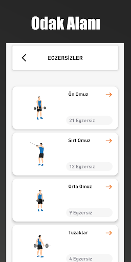 Omuz Egzersizi - Egzersizler ekran görüntüsü