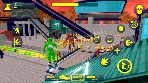 Green Sandbox Ragdoll ekran görüntüsü