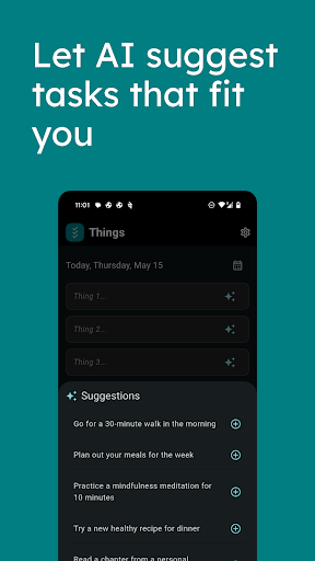 To do list AI - 3 Things ekran görüntüsü