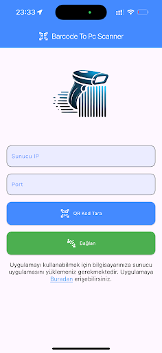 Barcode To Pc Scanner ekran görüntüsü