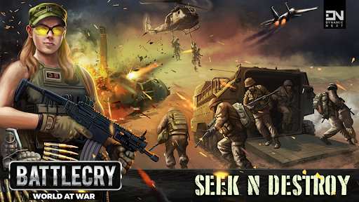 BattleCry: World War Game RPG ekran görüntüsü