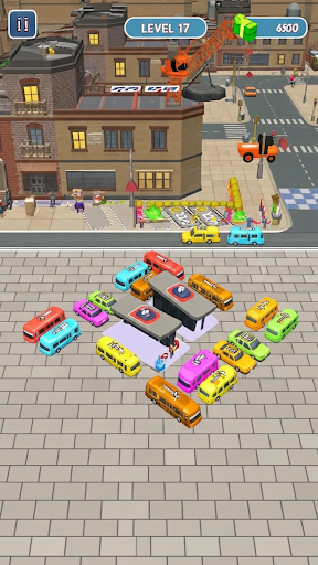Bus Jam Car Parking Games 3d ekran görüntüsü