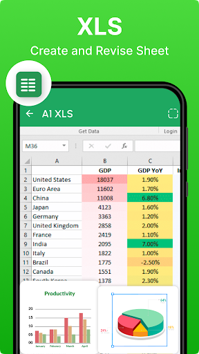 Docx Reader - Word, PDF, XLSX ekran görüntüsü