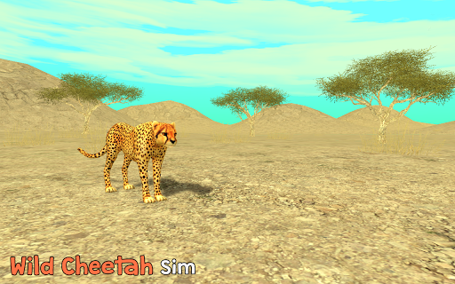 Wild Cheetah Sim 3D ekran görüntüsü