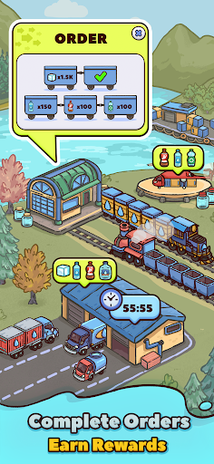 Water Tycoon: Idle Factory Inc ekran görüntüsü