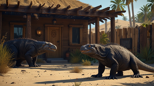Mutant Reptile Komodo Dragon ekran görüntüsü