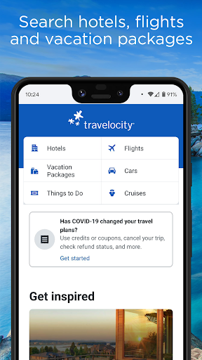 Travelocity Hotels & Flights ekran görüntüsü