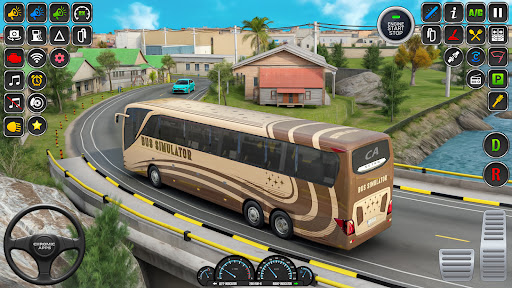Bus Driving 3D City Bus Games ekran görüntüsü