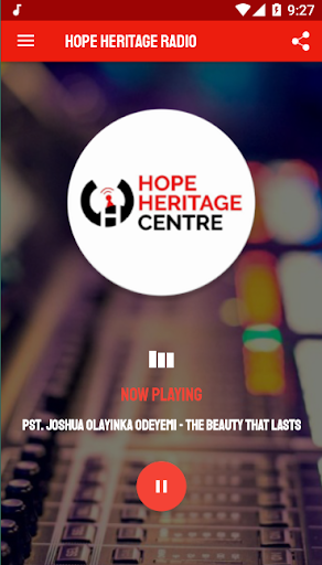 Hope Heritage Radio ekran görüntüsü