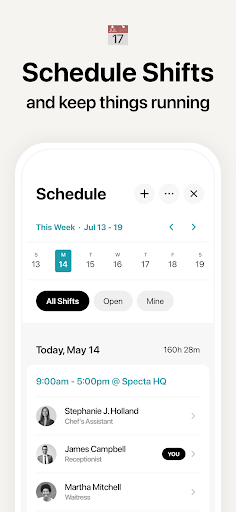Atto - Time Clock & Scheduling ekran görüntüsü