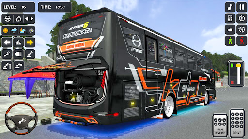 Offroad Bus Journey Bus Game ekran görüntüsü