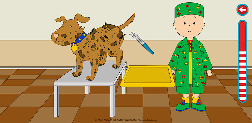 Caillou Meslekleri Oynuyor ekran görüntüsü