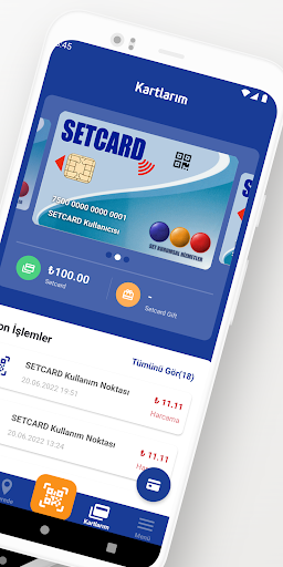 SETCARD Mobil ekran görüntüsü