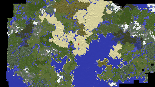 Xaero's Minimap Mod Minecraft ekran görüntüsü