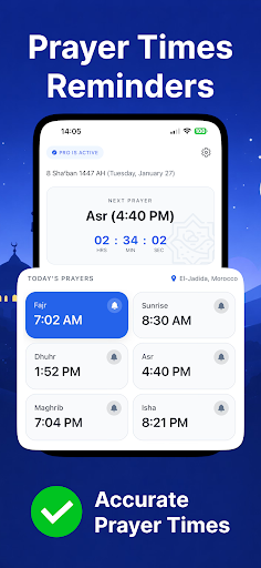 Athan: Muslim Prayer Times ekran görüntüsü