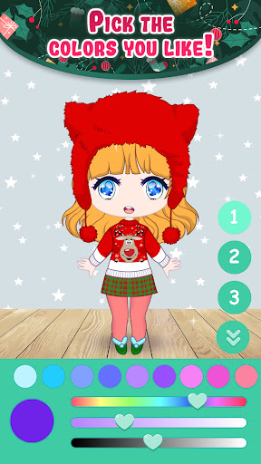 Magic Christmas Dress Up Games ekran görüntüsü