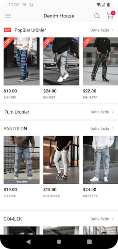 Denim House ekran görüntüsü