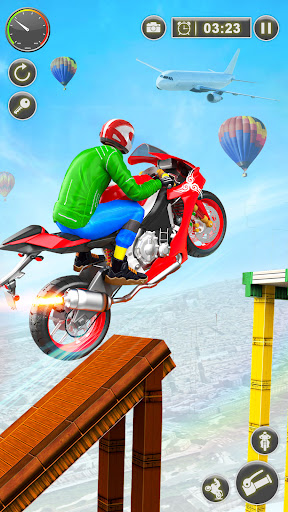 Bike Stunts Master Bike Games ekran görüntüsü