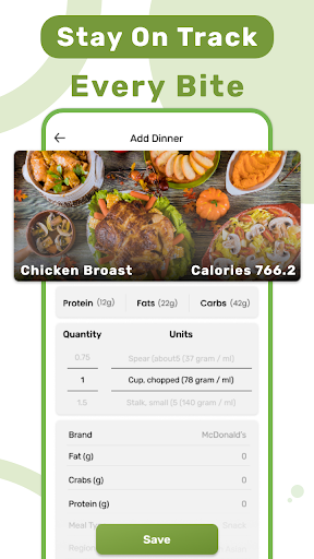 Calorie Counter ekran görüntüsü