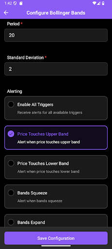 Stocks Notifier ekran görüntüsü