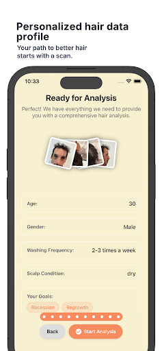 Hair Health & Scanner HairKeep ekran görüntüsü