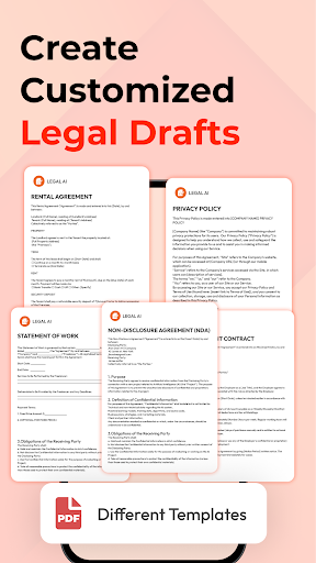 AI Legal Documents Generator ekran görüntüsü
