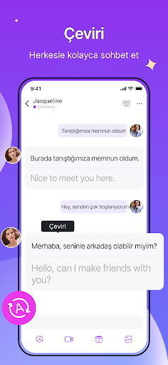 Vava.chat - Görüntülü & Çeviri ekran görüntüsü