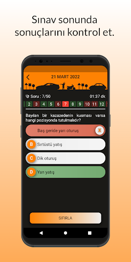 Ehliyet Sınav Soruları - ENOR ekran görüntüsü