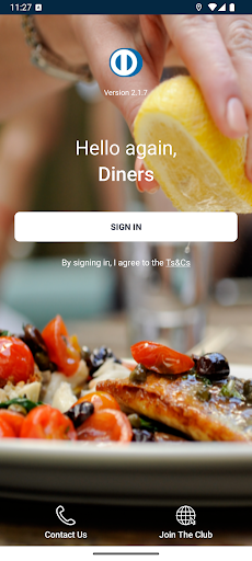 Diners Club South Africa ekran görüntüsü