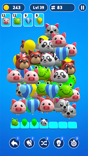 Triple Balloon Pop - Match 3 ekran görüntüsü