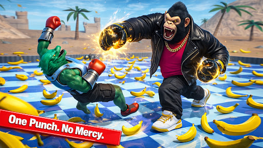 Giant Gorilla Monster Escape ekran görüntüsü