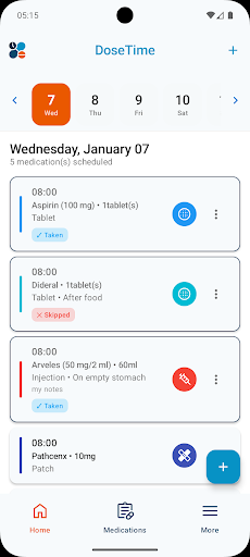 DoseTime İlaç Hatırlatma ekran görüntüsü