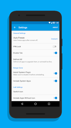 Ice Box - Apps freezer ekran görüntüsü