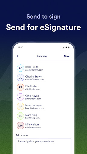 Jotform Sign, Fill & Send Docs ekran görüntüsü