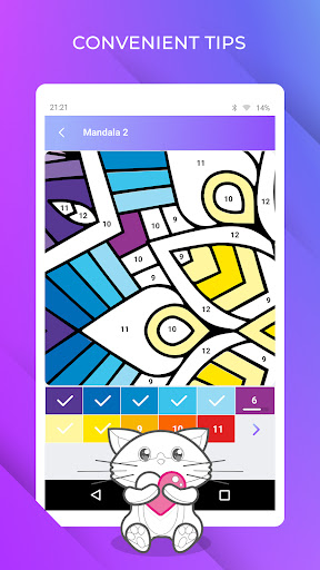 Color by number ekran görüntüsü