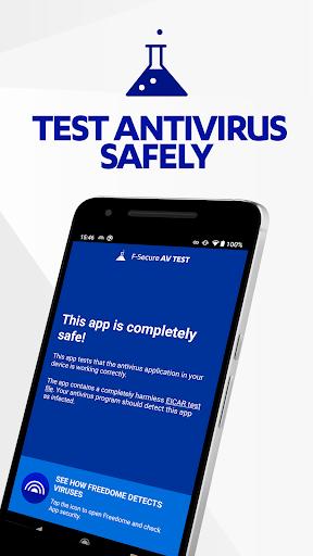 F-Secure AV Test ekran görüntüsü