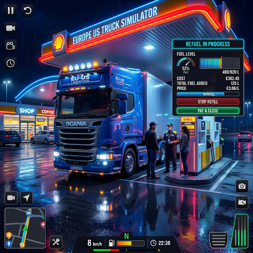 EuroUS Truck Simulator ekran görüntüsü
