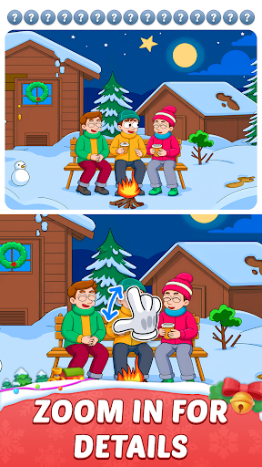 Christmas Find Differences ekran görüntüsü