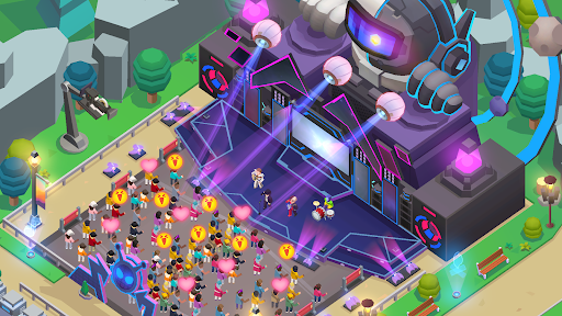 Idle Music Star Tycoon Games ekran görüntüsü