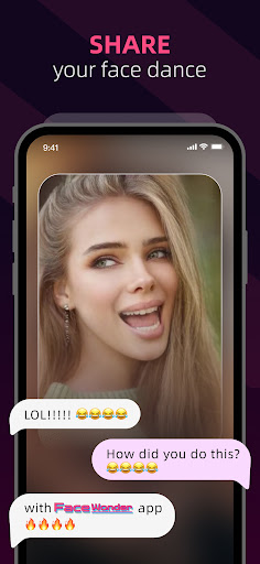 FaceWonder -AI Face Dance Edit ekran görüntüsü