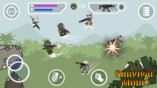 Mini Militia Classic : DA2 MMC ekran görüntüsü