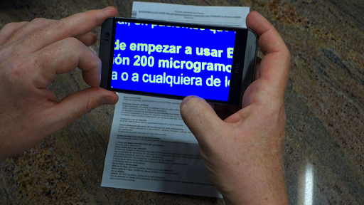 SuperVision magnifier ekran görüntüsü