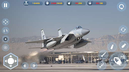 Warplanes Air Combat Simulator ekran görüntüsü