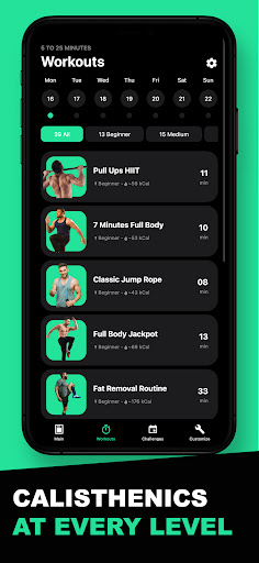 Street Workout App ekran görüntüsü