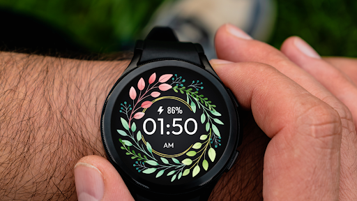Floral WatchFace - FLOR-04 ekran görüntüsü