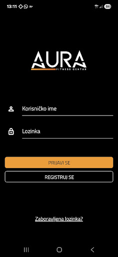 Teretana Aura ekran görüntüsü