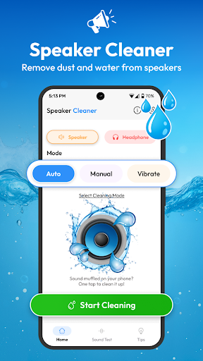 Speaker Water Eject & Remover ekran görüntüsü