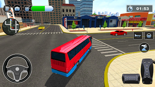 Bus Simulator : 3D Bus Games ekran görüntüsü